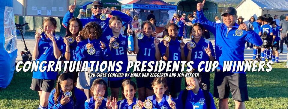 Congratulations 12U Girls Presidents Cup Winners!