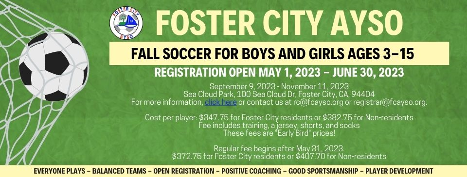 Fall season registration