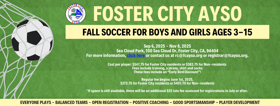 Fall Registration Opens May 5th