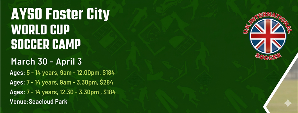 Foster City World Cup Soccer Camp!